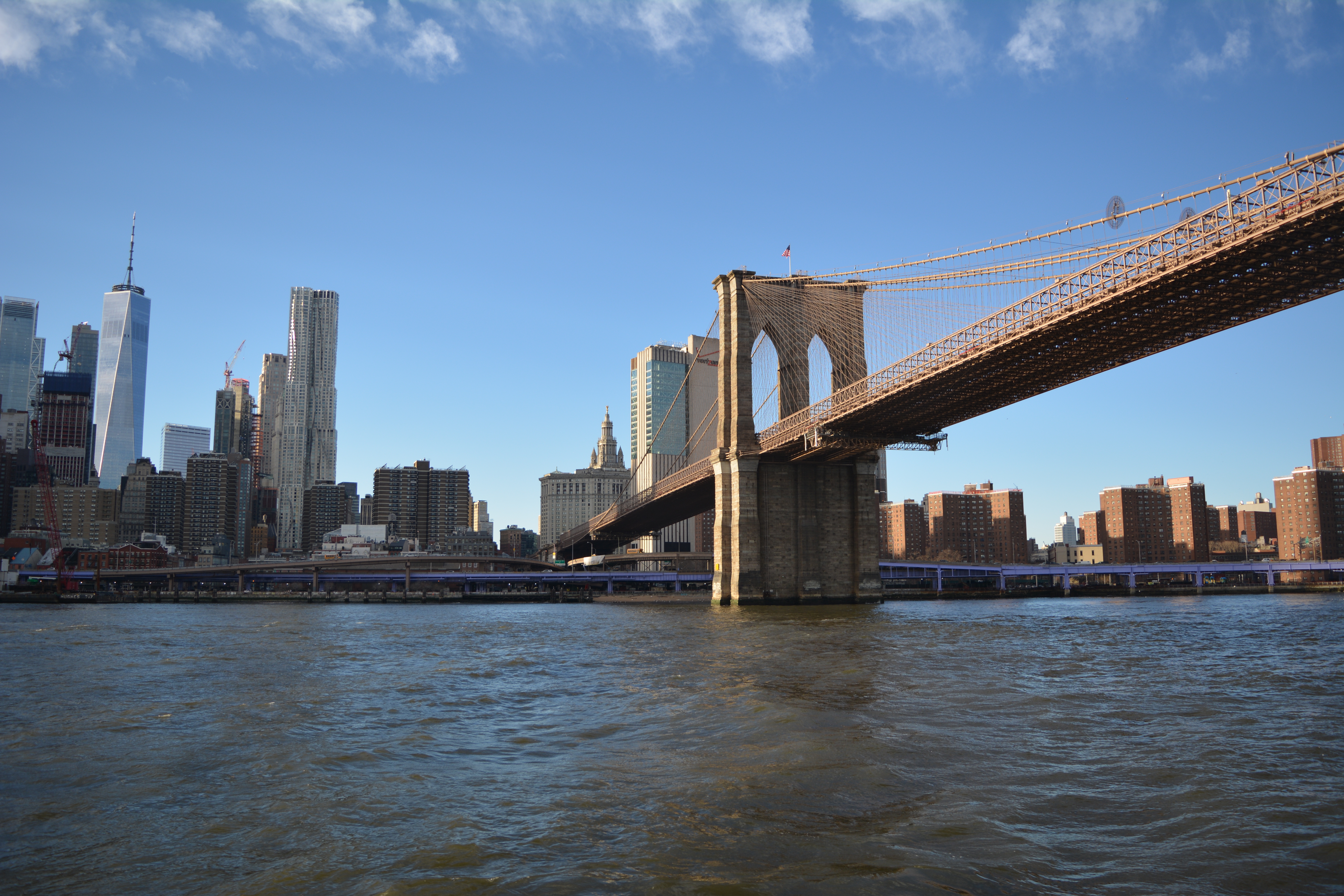 Brooklyn Bridge Sunny River